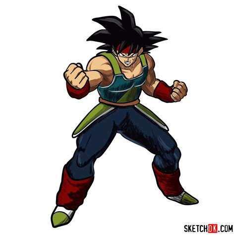 How To Draw Bardock A Saiyan Warriors Guide