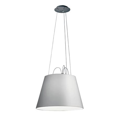 Artemide Tolomeo Mega Sospensione - Pergamena/raso 42 ...