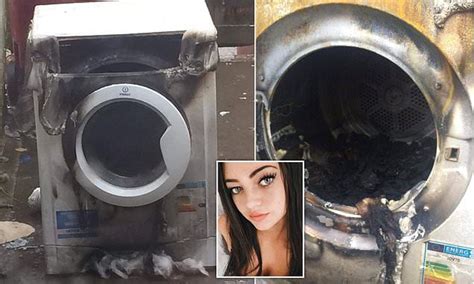 Mother Rescued Her Four Year Old Son After Tumble Dryer Caught Fire