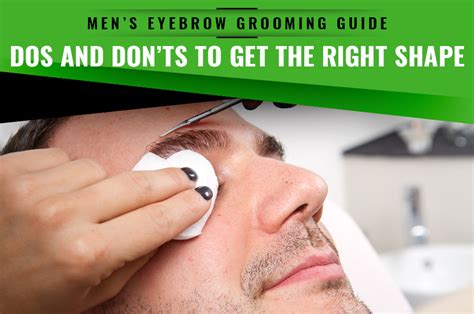 Mens Eyebrow Grooming Guide Dos And Donts And Tiege Hanley