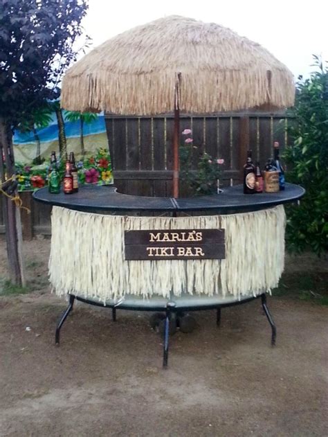 There are lots of ways to go about… DIY Tiki Bar for your backyard | Patio bar, Tiki bar, Patio