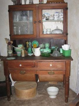 Maybe you would like to learn more about one of these? $350 Antique Bakers Cabinet Possum Belly Kitchen (With ...