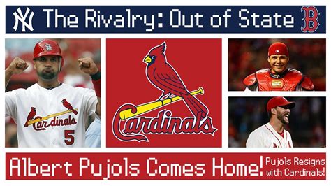 Albert Pujols Returns To St Louis The Rivalry Out Of State Youtube
