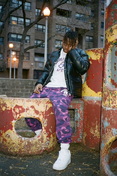 He has to wear a black ski mask all the time, but other than that he and his family try to live. Ski Mask the Slump God Is the Face of Bape and Undefeated ...