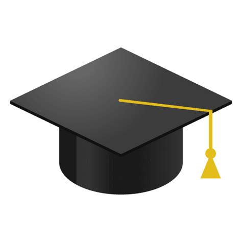 Graduation cap cartoon - Transparent PNG & SVG vector file