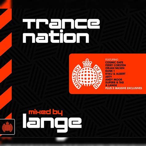 Ministry Of Sound Trance Nation 2013 Mixed By Lange Cd1 Mp3 Buy