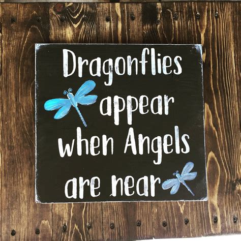 Dragonfly Memorial Sign Dragonfly Sign Memorial Dragonfly Etsy