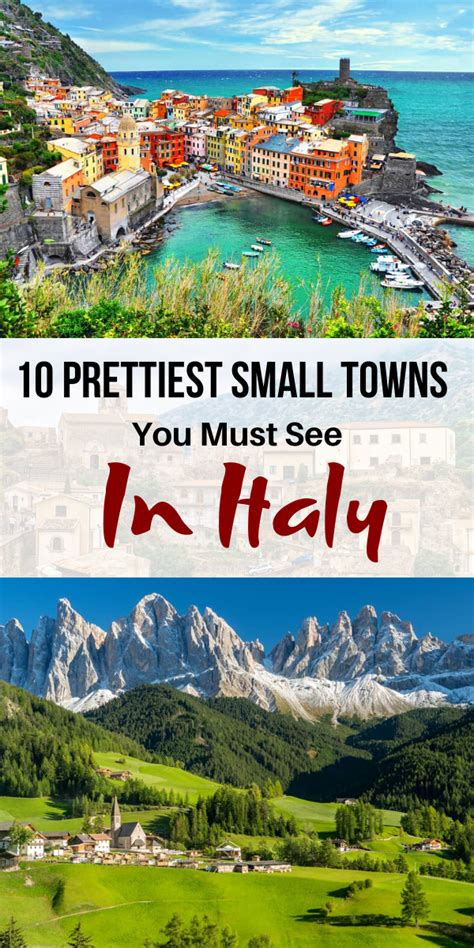 10 Prettiest Small Towns In Italy You Must See