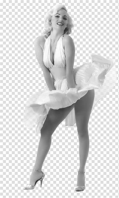 Marilyn Monroe White Dress Drawing