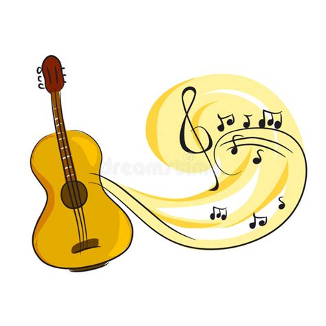 Download High Quality Musical Notes Clipart Guitar Transparent Png