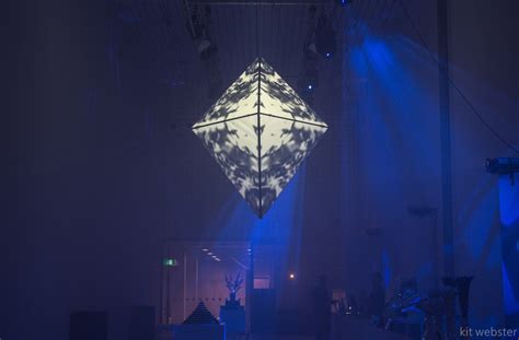 Equilibrium Diamond Projection Mapping Sculpture By Kit Webster Audio