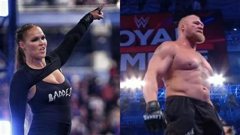 Ronda Rousey Returns Brock Lesnar Loses Against Lashley But Wins Royal Rumble Hindustan Times