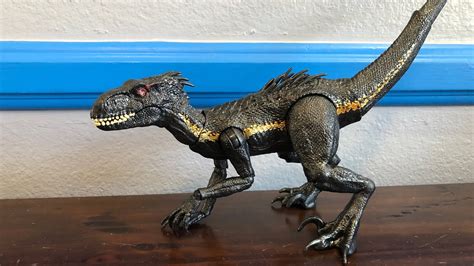 Mattel Jurassic World Fallen Kingdom Indoraptor Action Figure Review Youtube