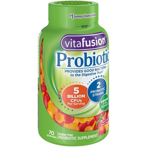 Vitafusion Probiotic Supplement Gummies 70 Ct Bottle Reviews 2020