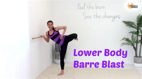 Ballet Barre Workout Thighs Barlates Lower Body Barre