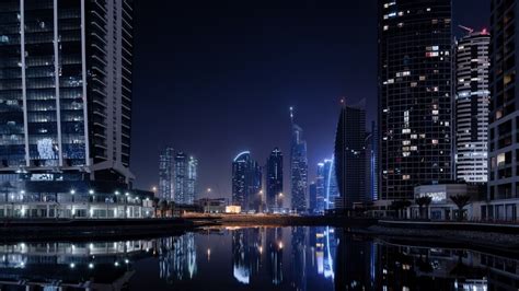 1920x1080 Dubai City Lights 1080p Laptop Full Hd Wallpaper Hd City