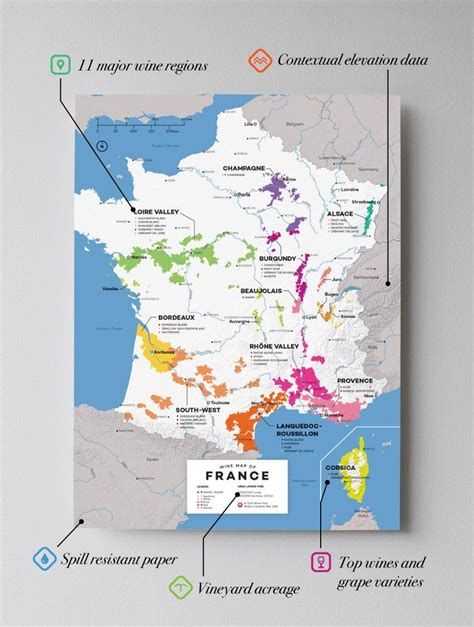 France Wine Map Key France Wine Wine Map French Wine Regions