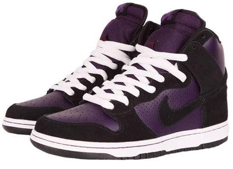 U N T Y T E L D Nike Sb Dunk High Purpleblack