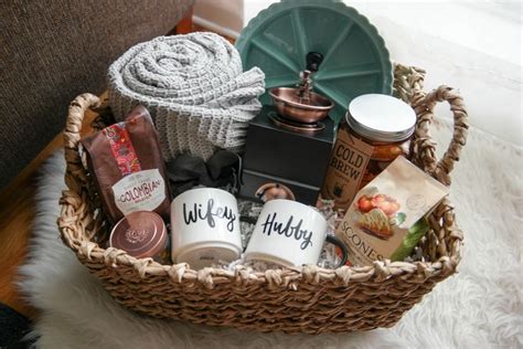 A Cozy Morning Gift Basket A Perfect Gift For Newlyweds My Mountain
