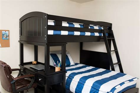 Two boys fall in love at boardingchool by 1978. bunk beds with desk for teen boys bedroom - Amanda Seghetti