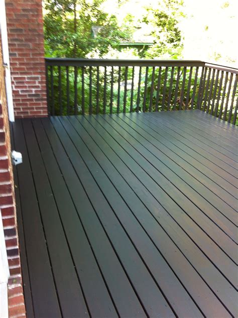 Slate Gray Deck Paint Porch And Patio Paint Painted Patio Patio