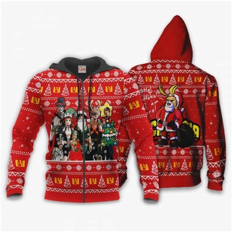 My Hero Academia Ugly Christmas Sweaters Collections 2021