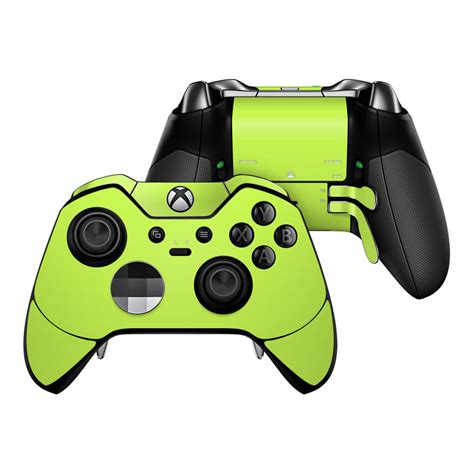 Microsoft Xbox One Elite Controller Skin Solid State Lime By Solid