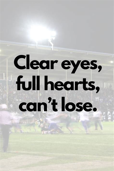 37 Best Friday Night Lights Quotes Inspiration For All Occasions