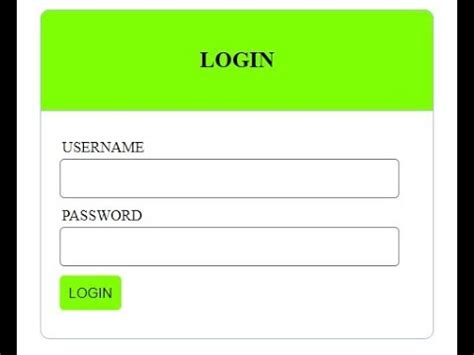 Membuat Form Login Dengan Php Dan Mysql Youtube