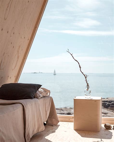 The cabin has been built from sustainable materials and is. Robin Falck built this zero-emissions cabin that can be ...