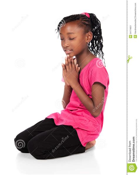 Cute African Girl Stock Image Image Of Christianity 34174651