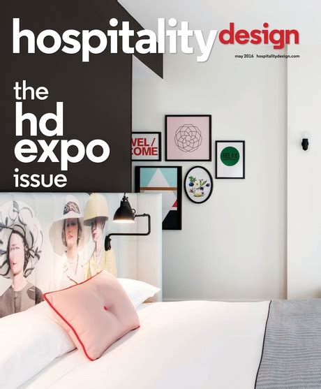 Hospitality Design May 2016