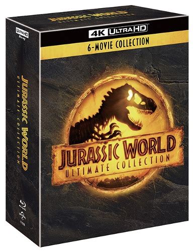 Jurassic Park 6 Movie Collection 4k Uhd Blu Ray Box Set Yukipalo
