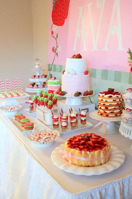 Photo 2 Of 21 Strawberry Shortcake Birthday Ava S Strawberry Shortcake Party Catch My
