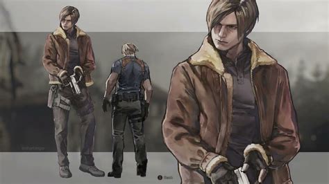 Resident Evil 4 Remake All Concept Art In 2023 Resident Evil Leon