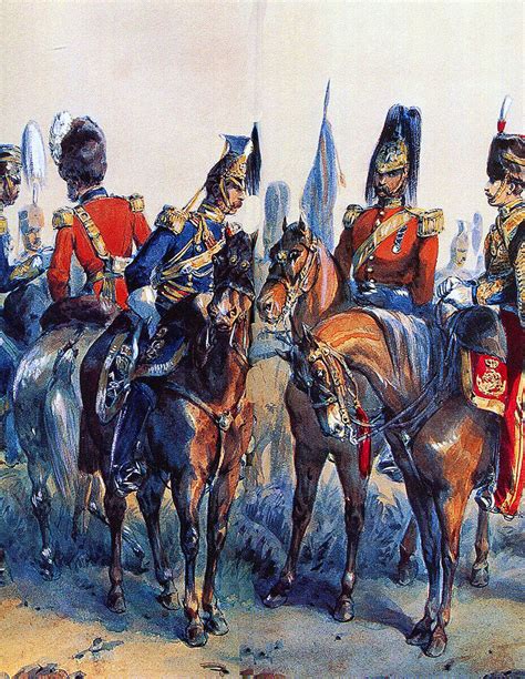 British Cavalry In The Crimea Battle Of Balaclava On 25th October 1854