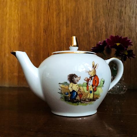 Vintage Mini Porcelain Teapot Small Ceramic Teapot German Etsy