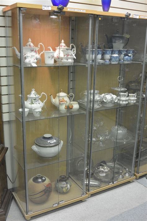 Save on furniture & more. ILLUMINTAED GLASS DOOR LOCKING DISPLAY CABINET