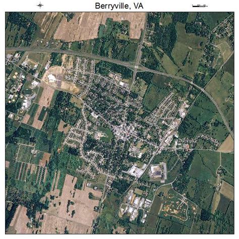 Aerial Photography Map Of Berryville Va Virginia