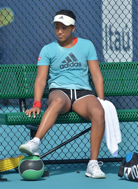 She is the second of two children born to a japanese mother, tamaki osaka and to a haitian father, leonard francois. Naomi Osaka - Practises During the Miami Open Tennis ...