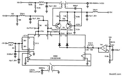 Audio modular mixer with 6 and up channel schematics wiring diagram circuits schema electronic projects. BROADBAND_MIXER - Mixer - Audio_Circuit - Circuit Diagram - SeekIC.com