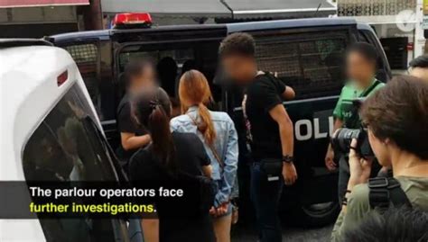 6 women arrested after police raided tcm parlours in little india suspected of providing sexual