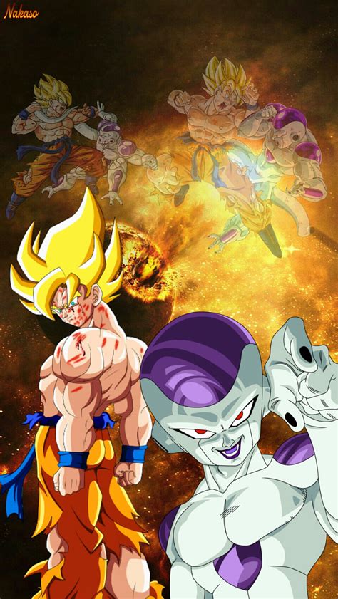 Dbz Goku Vs Frieza Wallpaper By Nakaso On Deviantart