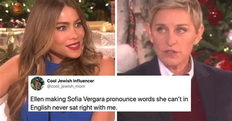 Sofia Vergara Responds To Resurfaced Clip Of Ellen Degeneres Mocking Her Accent