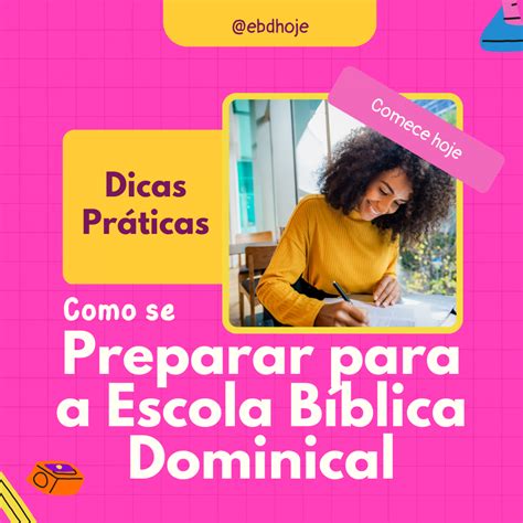 Escola Dominical De Hoje