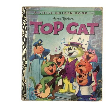 The Little Golden Book Hanna Barbera Top Cat Book