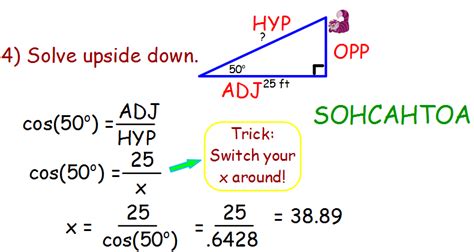 Given a triangle with sides a, b, and c: Unit 8: Trigonometry - Math with Ms. Finke