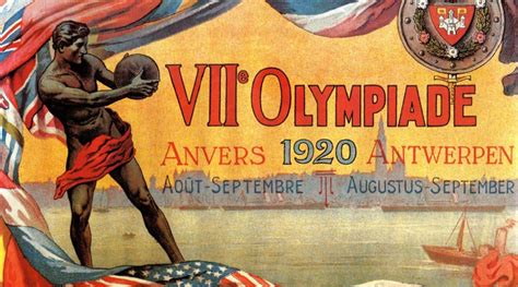 È stato l'unico sport ad essere iniziato prima dell'apertura ufficiale dell'olimpiade, due giorni prima della cerimonia di apertura. Anversa, 1920: l'Olympisch Stadion e la protesta della ...