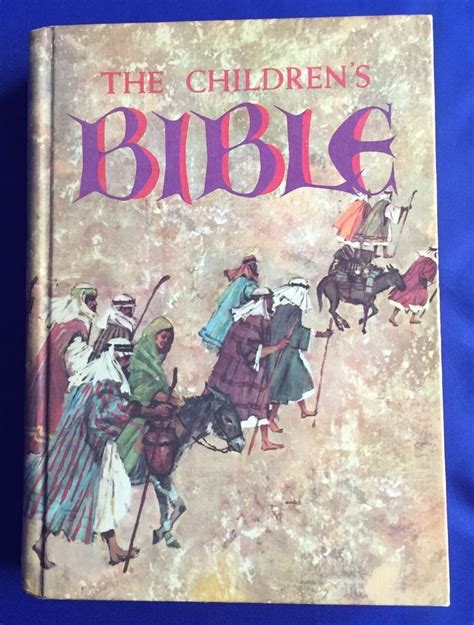 The Childrens Bible 1965 Vintage Golden Press Old And New Testament