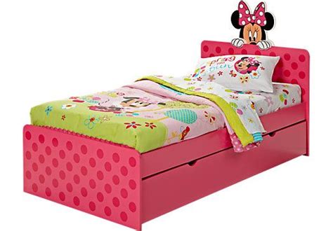 Bring the sweet and stylish personality of minnie mouse to any child's bedroom with a bold and colorful disney minnie mouse xoxo reversible twin comforter and sham set. Shop for a Minnie Mouse 4 Pc Twin Bed w Trundle at Rooms ...